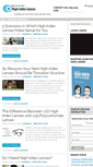 Mobile Screenshot of highindexlenses.com